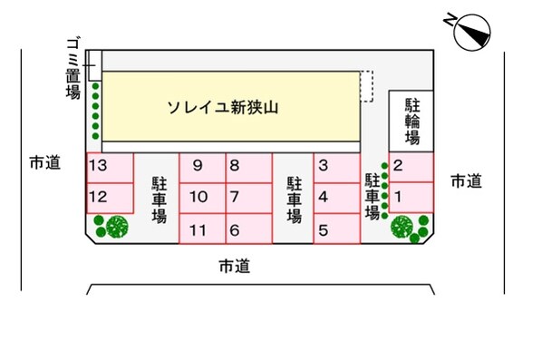 ソレイユ新狭山の物件内観写真